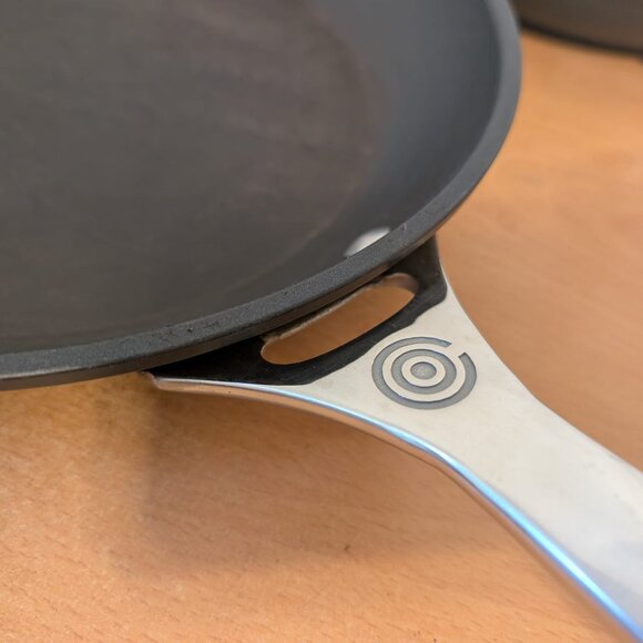 Le Creuset Toughened Nonstick Pro Fry Pan Set 24/26/28cm 9.1/2" 10" 11" - Picture 11 of 15